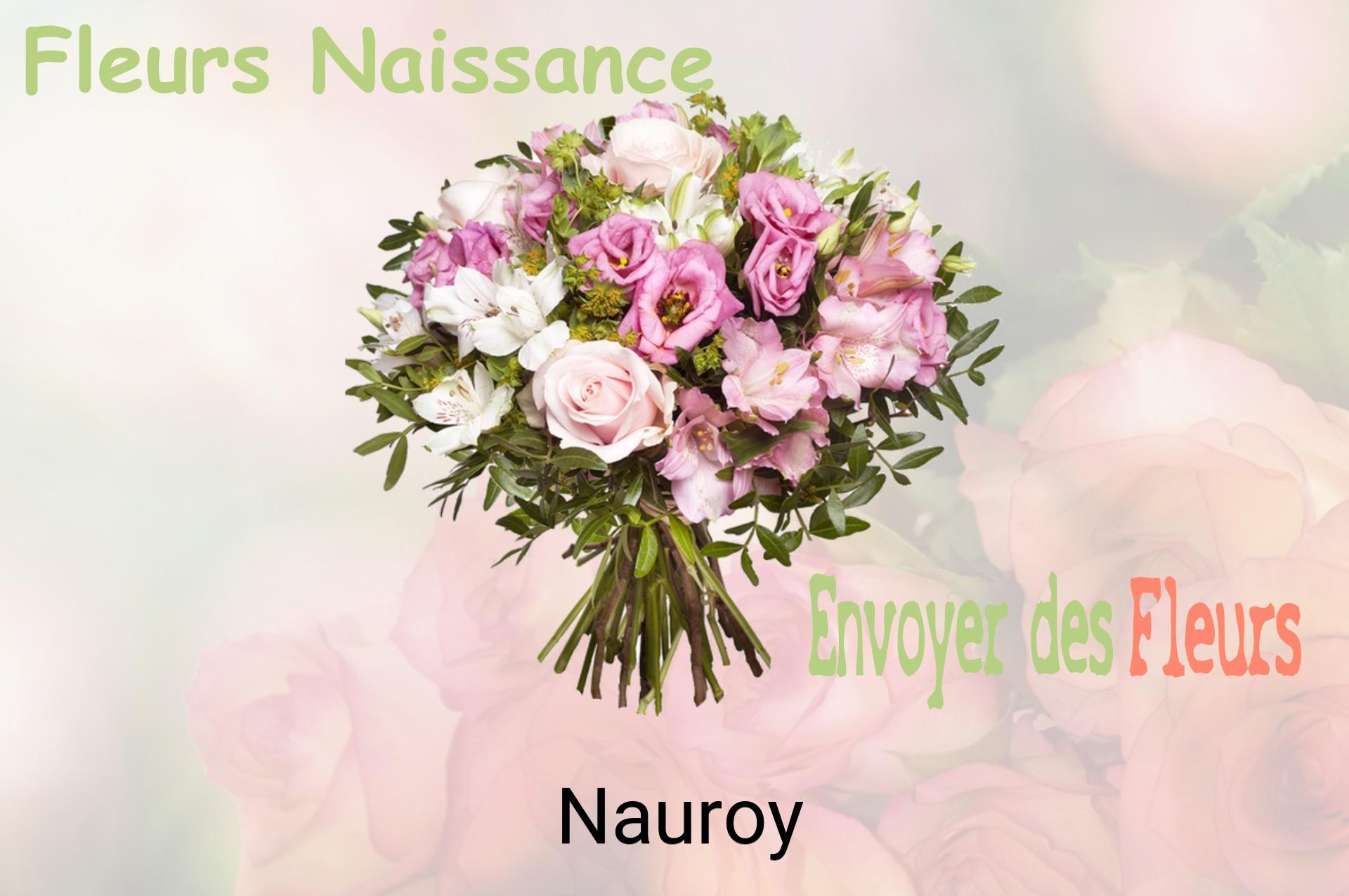 Bouquet de fleurs de naissance livré à Nauroy